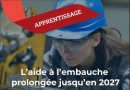 Aide à l'apprentissage : modalités pour l’année 2025 